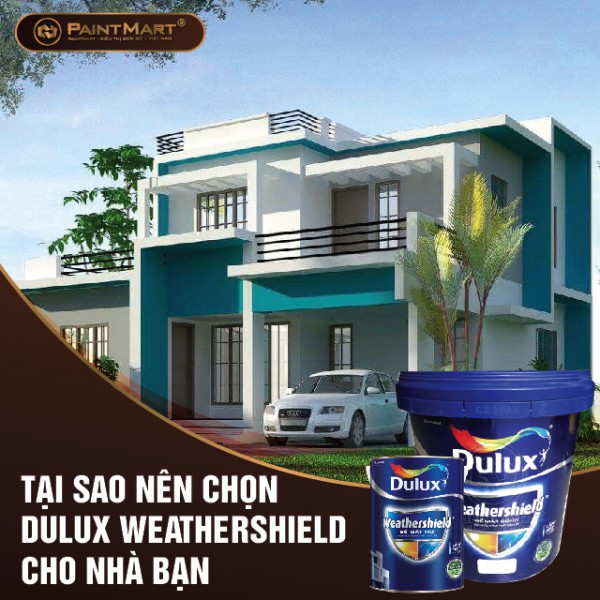 Tại sao nên chọn sơn Dulux Weathershield cho nhà bạn