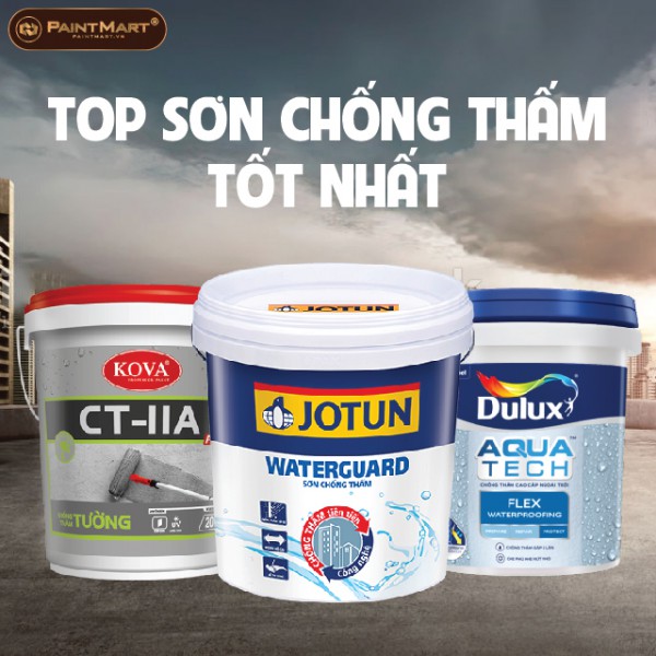 Top những loại sơn chống thấm tốt nhất