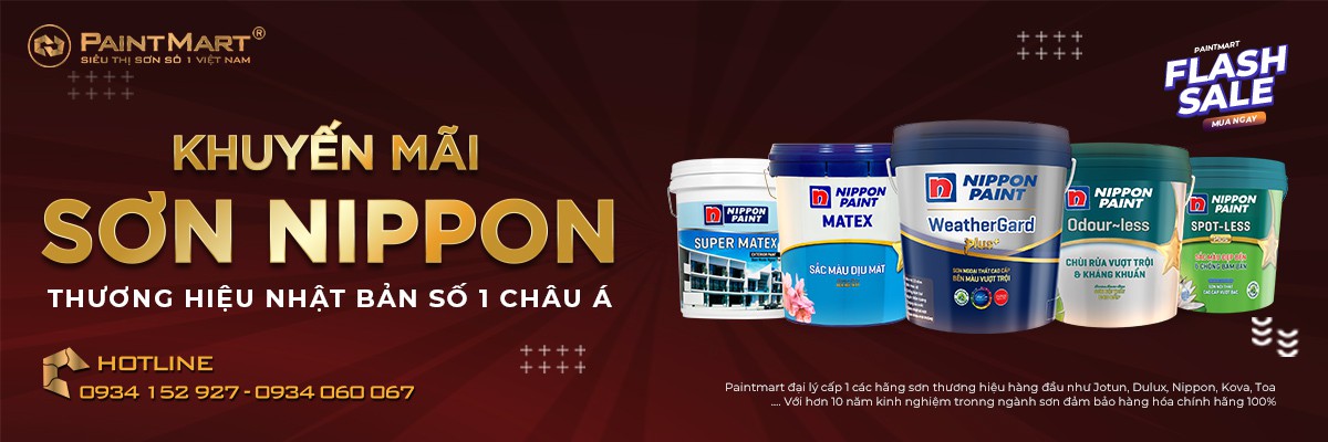SƠN NIPPON KHUYẾN MÃI 55%