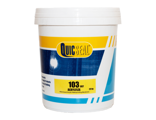 Chất chống thấm acrylic gốc nước một thành phần QUICSEAL 103 - ACRYLFLEX