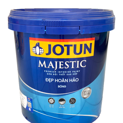 Sơn nước nội thất Jotun Majestic đẹp hoàn hảo (bóng) thùng 15L