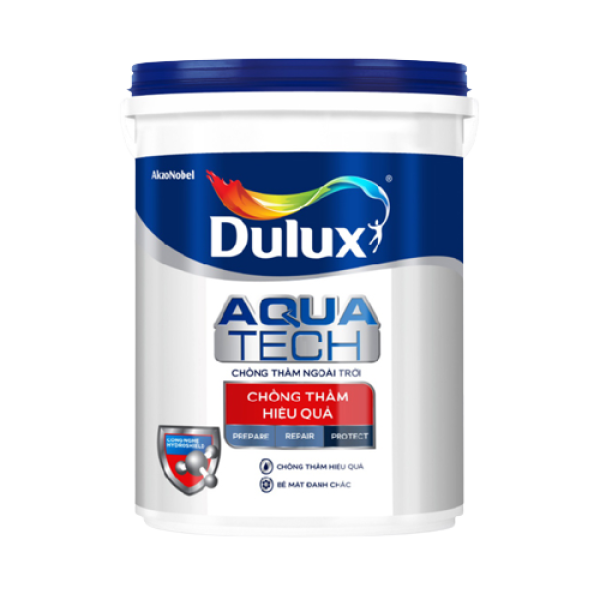 Sơn Chống Thấm pha xi măng DULUX AQUATECH - 6kg
