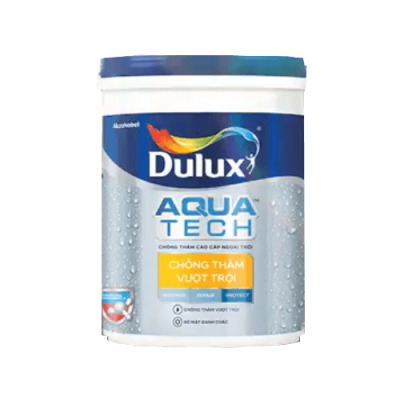 Chất chống thấm pha xi măng tường Dulux Aquatech Chống Thấm Vượt Trội Y65 - Lon 6Kg