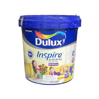 Sơn nội thất Dulux Inspire bề mặt bóng 39AB thùng 15L