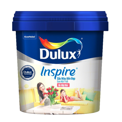 Sơn nội thất Dulux Inspire bền đẹp bề mặt mờ  39A lon 5L