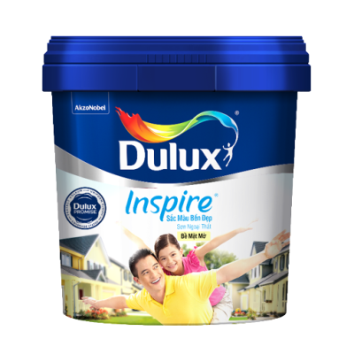 Sơn ngoại thất Dulux Inspire Z98 sắc màu bền đẹp bề mặt mờ 5L