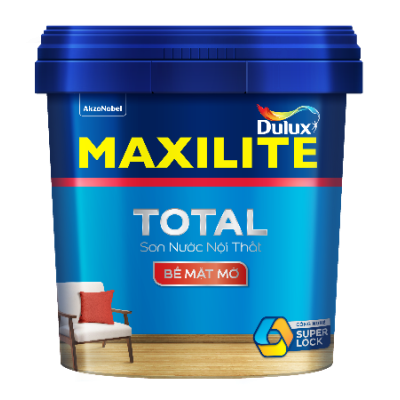 Sơn nước trong nhà MAXILITE TOTAL 30C Bề mặt Mờ - 5L