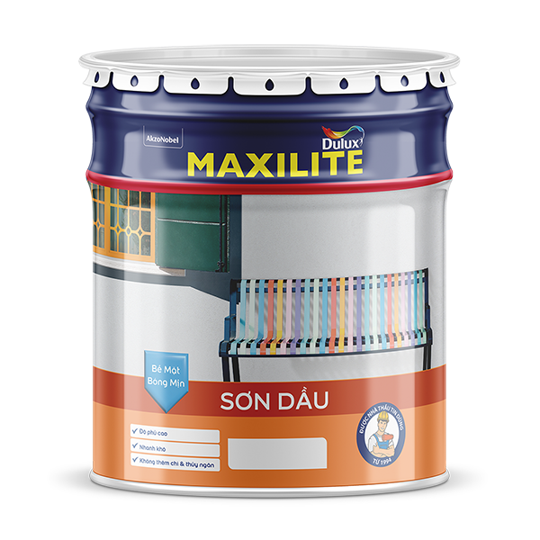 Sơn dầu cho bề mặt gỗ và kim loại Maxilite A360  - 2,5L ( New ) 