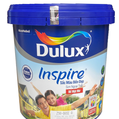 Sơn ngoại thất Dulux Inspire Z98 sắc màu bền đẹp bề mặt mờ 15L