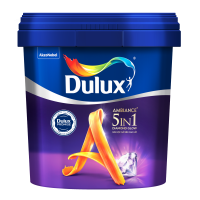 Sơn nội thất Dulux Ambiance 5 In 1 Diamond Glow siêu bóng 66AB lon 5L