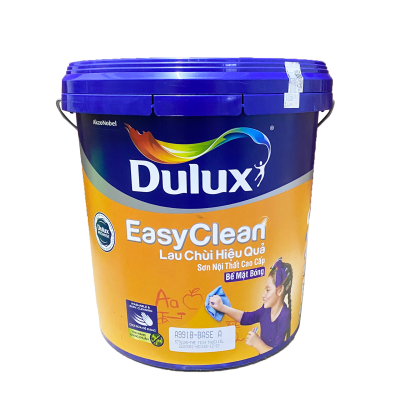 Sơn nội thất Dulux Easyclean lau chùi hiệu quả bề mặt bóng A991B thùng 15L