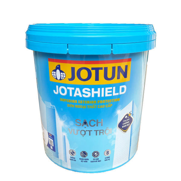 Sơn nước ngoại thất Jotun Jotashield sạch vượt trội thùng 15L
