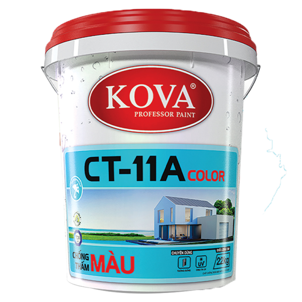 Chất chống thấm màu KOVA CT-11A Color -Thùng 22KG