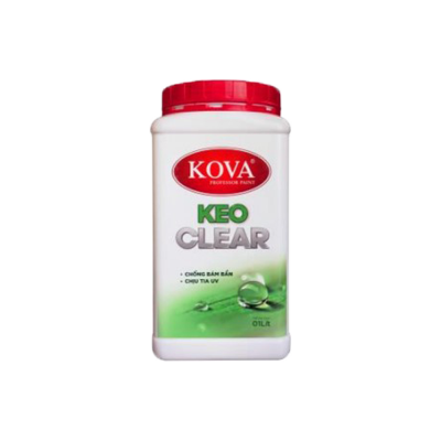 Keo bóng nước KOVA Clear W lon 1KG