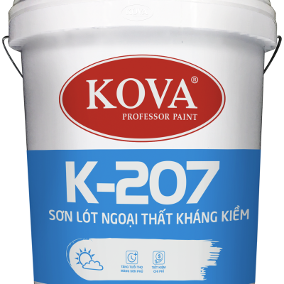 Sơn lót chống kiềm ngoại thất Kova K-207 lon 3,5L