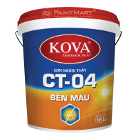 Sơn ngoại thất cao cấp KOVA CT-04 BỀN MÀU - THÙNG 16L