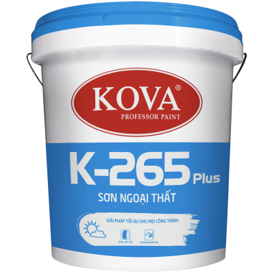 Sơn nước ngoài trời  không bóng Kova K265 Plus lon 3,5L