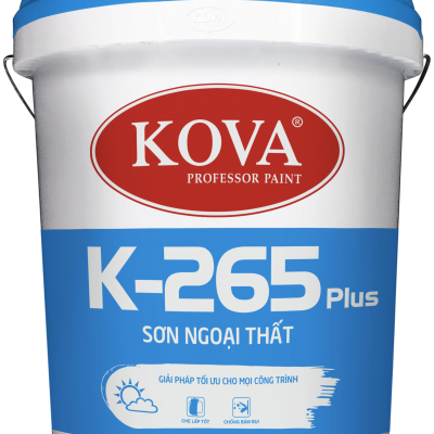 Sơn nước ngoài trời  không bóng Kova K265 Plus lon 3,5L