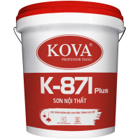 Sơn nước bóng cao cấp trong nhà Kova K-871 Plus thùng 16L