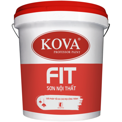 Sơn nước nội thất KOVA FIT bề mặt mờ - Lon 3,5L