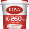 Sơn nước nội thất không bóng KOVA K-260 Plus LON 3,5L