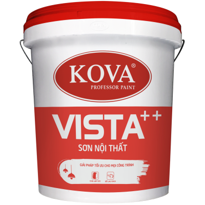 Sơn nước nội thất không bóng KOVA VISTA LON 3,5L