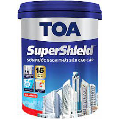 Sơn ngoại thất Toa Supershield siêu bóng - 5L