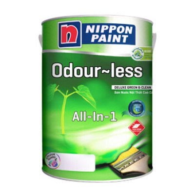 Sơn nội thất Nippon không mùi Odour-Less 1L