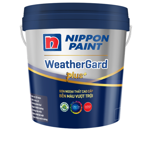 Sơn ngoại thất Nippon WeatherGard Plus+ 15L