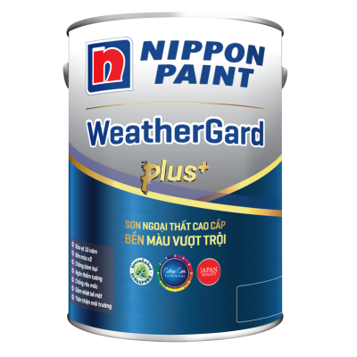 Sơn ngoại thất Nippon WeatherGard Plus+ 1L