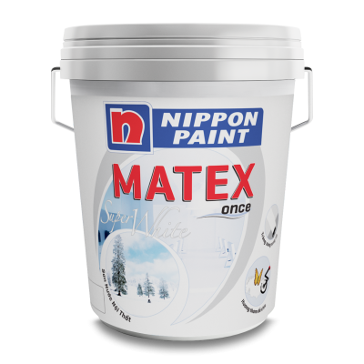 Sơn nội thất Nippon Matex Super white 18L