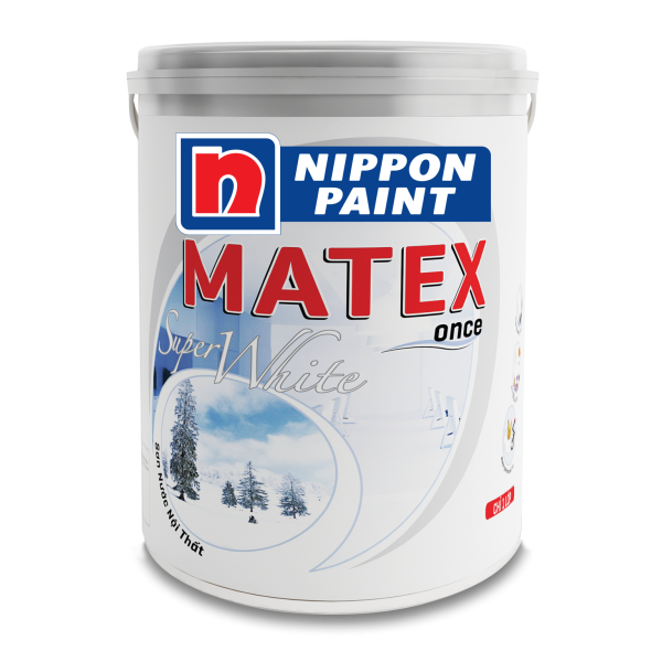 Sơn nội thất Nippon Matex Super white 4KG8