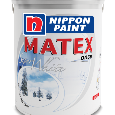 Sơn nội thất Nippon Matex Super white 4KG8