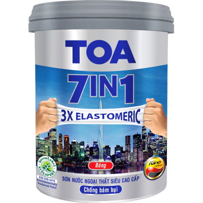 Sơn ngoại thất cao cấp TOA 7 IN 1 - 3,785L 