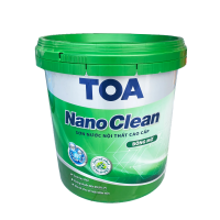 Sơn nội thất cao cấp Toa Nanoclean bóng mờ - 15L