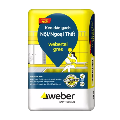 Keo dán gạch webertai gres - Bao 20Kg