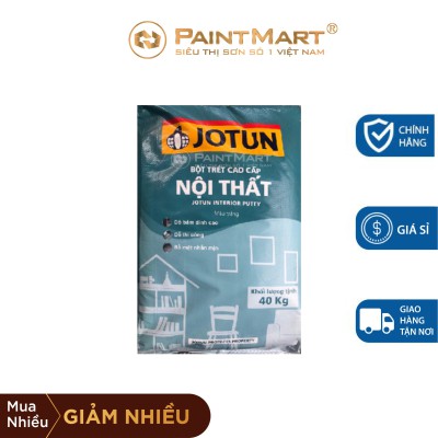 Bột trét tường nội thất Jotun giá sỉ bao 40 kg