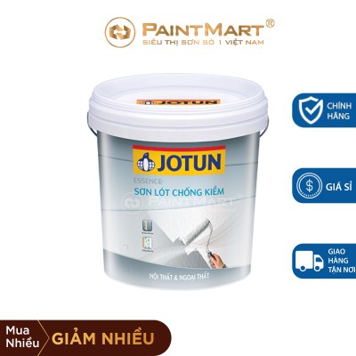 Sơn lót chống kiềm nội ngoại thất giá rẻ Jotun Essence thùng 17L