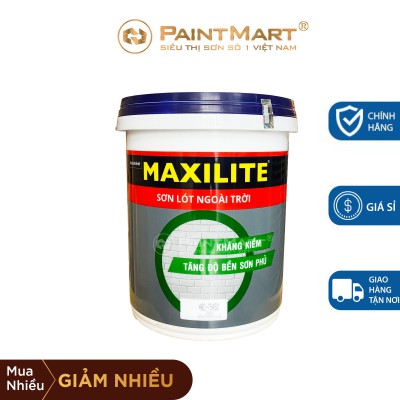 Sơn lót ngoài trời kinh tế Maxilite 48C thùng 18L