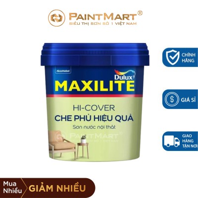 Sơn nội thất giá rẻ Maxilite che phủ hiệu quả MK14 - Thùng 15L