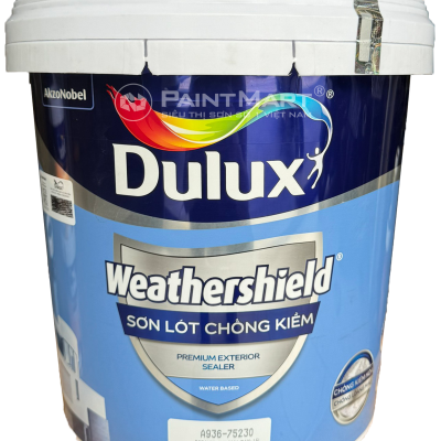 Sơn lót cao cấp ngoài trời DULUX WEATHERSHIELD chống kiềm A936 - thùng 15L