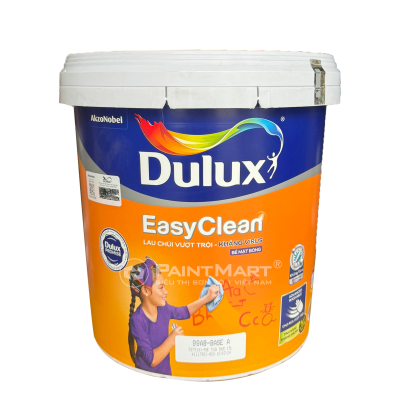 Sơn nội thất Dulux Easyclean lau chùi vượt trội kháng Virus bề mặt bóng 99AB - thùng 15L