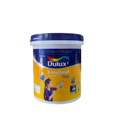 Sơn nội thất Dulux Easyclean lau chùi vượt trội kháng Virus bề mặt bóng 99AB - Lon 1L