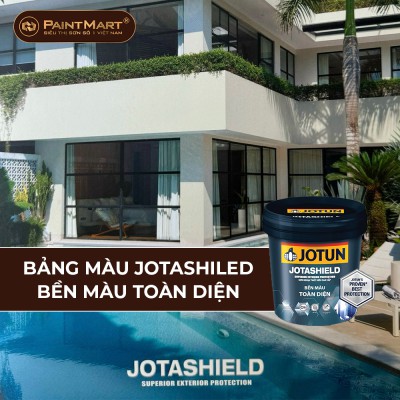 Bảng màu sơn ngoại thất Jotun Jotashield bền màu toàn diện