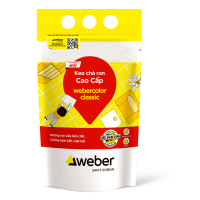 Keo chà ron chuyên dụng webercolor classic