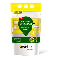Keo chà ron kháng khuẩn webercolor power