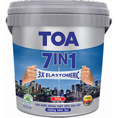 Sơn ngoại thất cao cấp TOA 7 IN 1 thùng 15L 