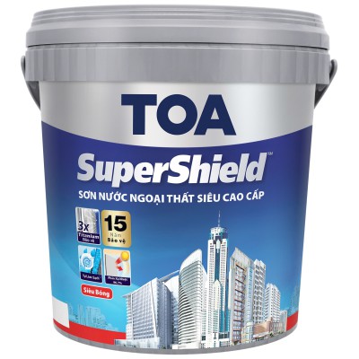 Sơn ngoại thất Toa Supershield siêu bóng - 5L
