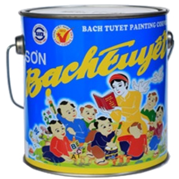 Sơn lót chống rỉ xám Bạch Tuyết lon 3KG
