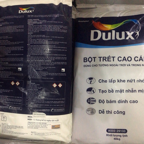 Cách nhận biết bột trét tường Dulux chính hãng